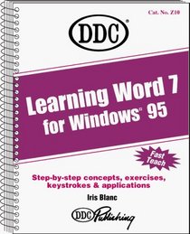 Learning Word 7 for Windows 95