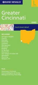 Folded Map - Cincinnati/Greater Ohio