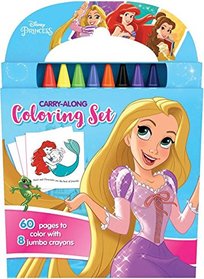 Disney Princess Carry-Along Coloring Set