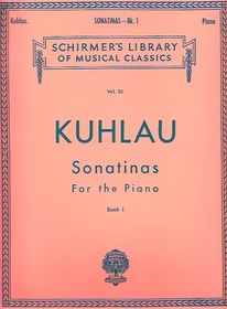 Kuhlau Sonatinas, Book 1 (Schirmer's Library)