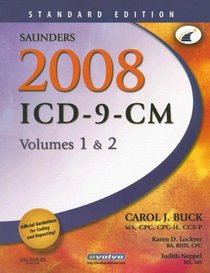 Saunders 2008 ICD-9-CM, Volumes 1 and 2 Standard Edition