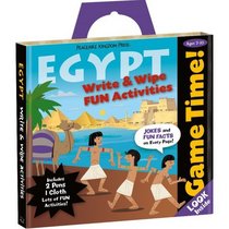AP4 - Egypt Game Time! Write & Wipe Activity Tote