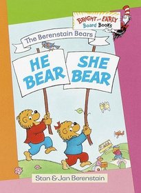 He Bear, She Bear (Bright  Early Board Books(TM))