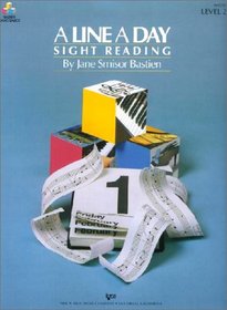 A Line a Day Sight Reading Level 2 (Bastien Piano Basics)