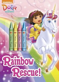 Rainbow Rescue! (Dora the Explorer) (Color Plus Chunky Crayons)
