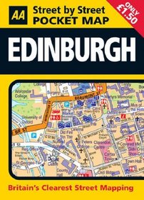AA Street by Street: Pocket Map Edinburgh