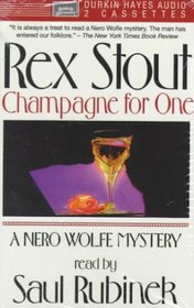Champagne for One (Nero Wolfe, Bk 31) (Audio Cassette) (Unabridged)
