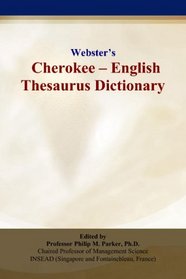 Websters Cherokee - English Thesaurus Dictionary