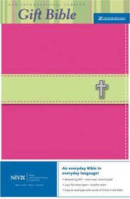 2006 Easter Gift Bible Green/Pink Cross Charm - Walmart