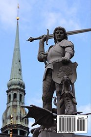 Statue of Saint George Slaying the Dragon in Riga Latvia Journal: 150 page lined notebook/diary