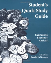 Engineering Economic Analysis: Student Pak II: Study Guide and Diskette