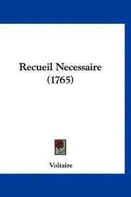 Recueil Necessaire (1765) (French Edition)