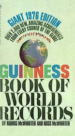 Guinness Book of World Records - Giant 1976 Edition
