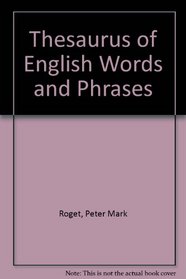 Roget Words and Phrases