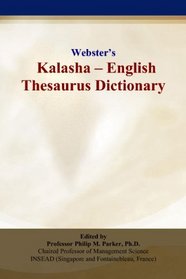 Websters Kalasha - English Thesaurus Dictionary