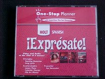 One-Stop Planner with ExamView Test Generator Holt Spanish 1 Expresate Two CD-ROM Set