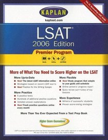 LSAT 2006, Premier Program (Kaplan Lsat (Book  CD-Rom))