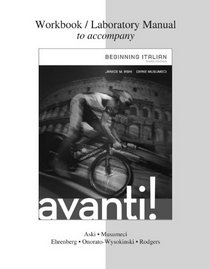 WORKBOOK/LABORATORY MANUAL FOR AVANTI