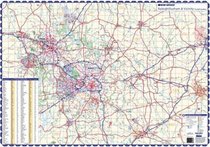 Raleigh/Durham, North Carolina Regional (Thomas Guide and Street Guide Wall Map)