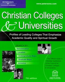 Peterson's Christian Colleges and Universities