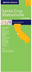 Folded Map-Santa Cruz // Watsonville (Rand McNally Folded Map: Cities)