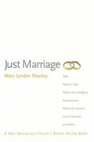 Just Marriage (New Democracy Forum/Boston Review)