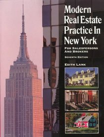 Modern Real Estate Practice in New York: Salespersons and Brokers (Modern Real Estate Practice in New York)