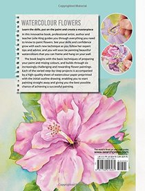 The Paint Pad Artist: Watercolour Flowers: 6 Beautiful Pictures to Pull-Out and Paint