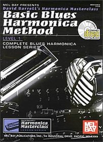 Basic Blues Harmonica Method Book/CD Set