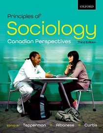 Principles of Sociology: Canadian Perspectives