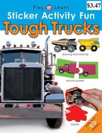 Sticker Activity Fun Tough Trucks
