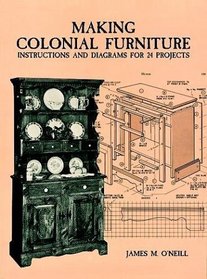 Making Colonial Furniture: Instructions and Diagrams for 24 Projects