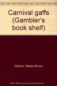Carnival gaffs (Gambler's book shelf)