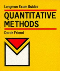 Quantitative Methods (Longman Companions to History (Paperback))