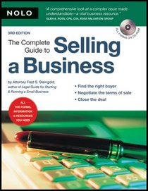 The Complete Guide to Selling a Business (Book with CD-Rom)