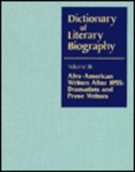 Dictionary of Literary Biography: Afro-American Writers after 1955