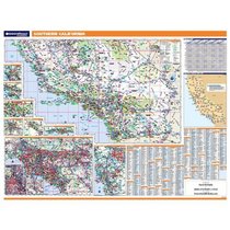 Southern California Wall Map Southern California Wall Map Southern California Wall Map