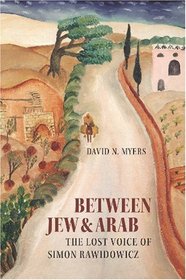 Between Jew and Arab: The Lost Voice of Simon Rawidowicz (Tauber Institute for the Study of European Jewry Series)