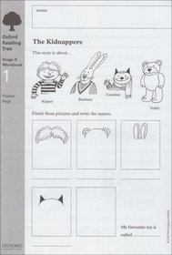 Oxford Reading Tree: Stage 8: Workbooks: Workbook 1: The Kidnappers and Viking Adventures (Pack of 6) (Oxford Reading Tree)