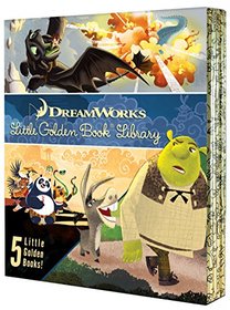 DreamWorks Little Golden Book Library 5 copy boxed set