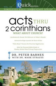 Quicknotes Simplified Bible Commentary Volume 10--Acts/2 Corinthians (QuickNotes Commentaries)