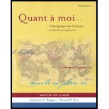 Quant a moi...: Tmoignages des Franais et des Francophones - Text Only
