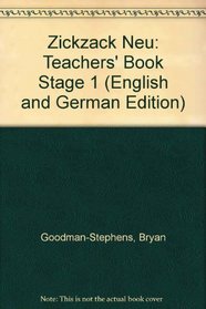 Zickzack: Stage 1 Teachers Book (Zickzack Neu)