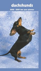 Dachshunds 2008 - 2009 Pocket Planner Calendar