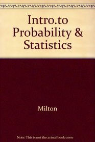 Intro.to Probability & Statistics