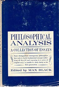 Philosophical Analysis: A Collection of Essays