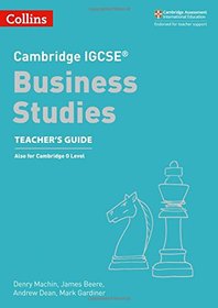 Cambridge IGCSE Business Studies Teacher Guide (Cambridge International Examinations)