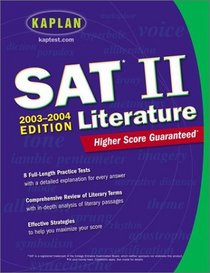 Kaplan SAT II: Literature 2003-2004