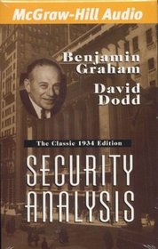 Security Analysis : The 1934 Original Edition