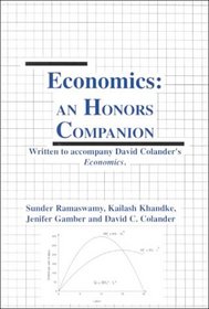 Honors Companion to accompany Economics